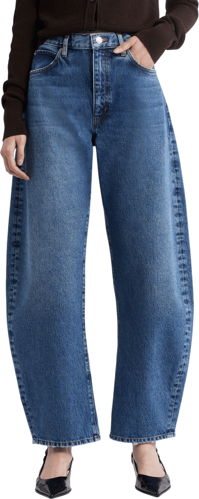 The frame bubble jean