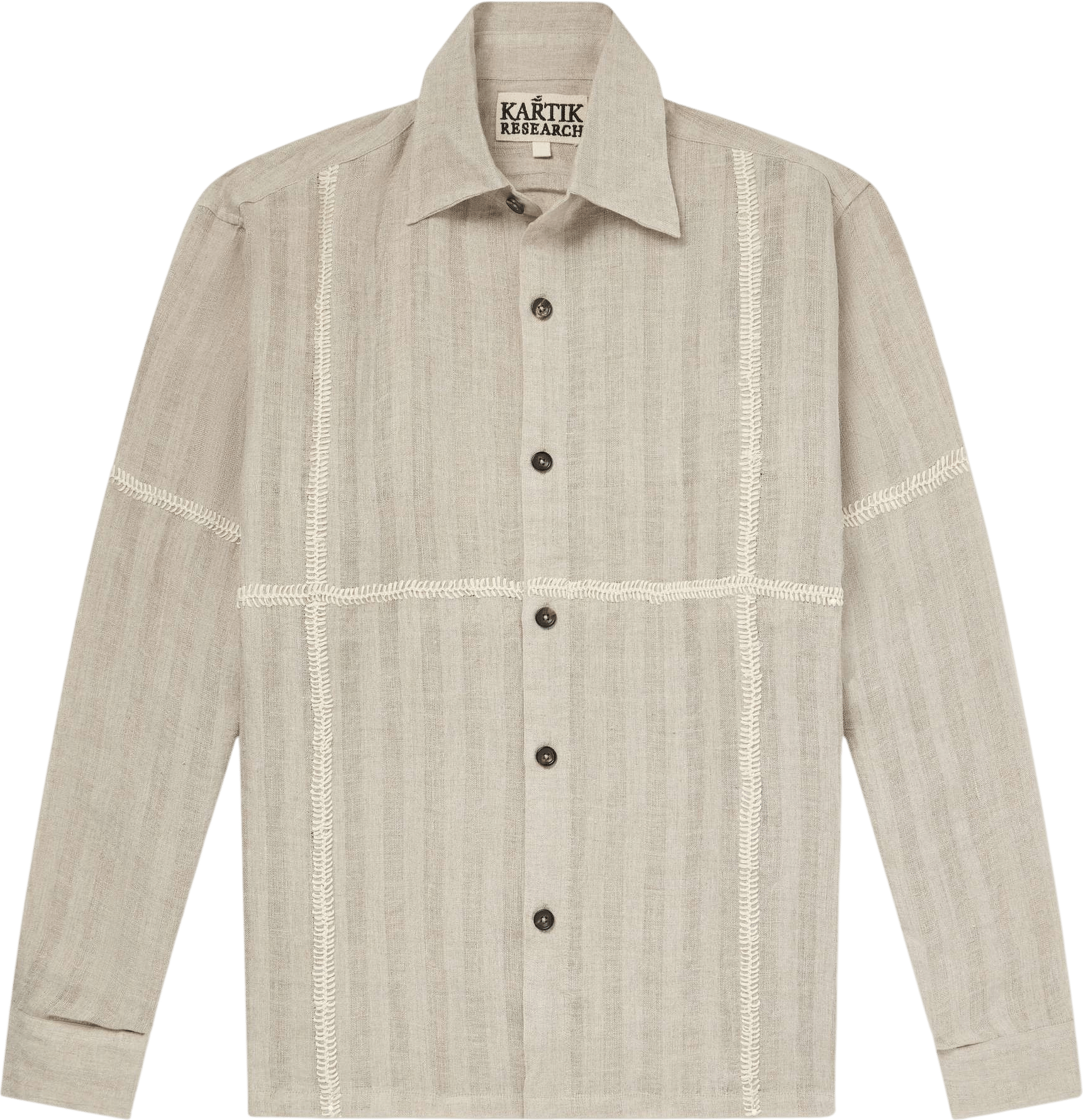 Rabari Embroidered Linen Shirt