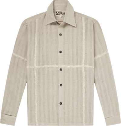Rabari Embroidered Linen Shirt