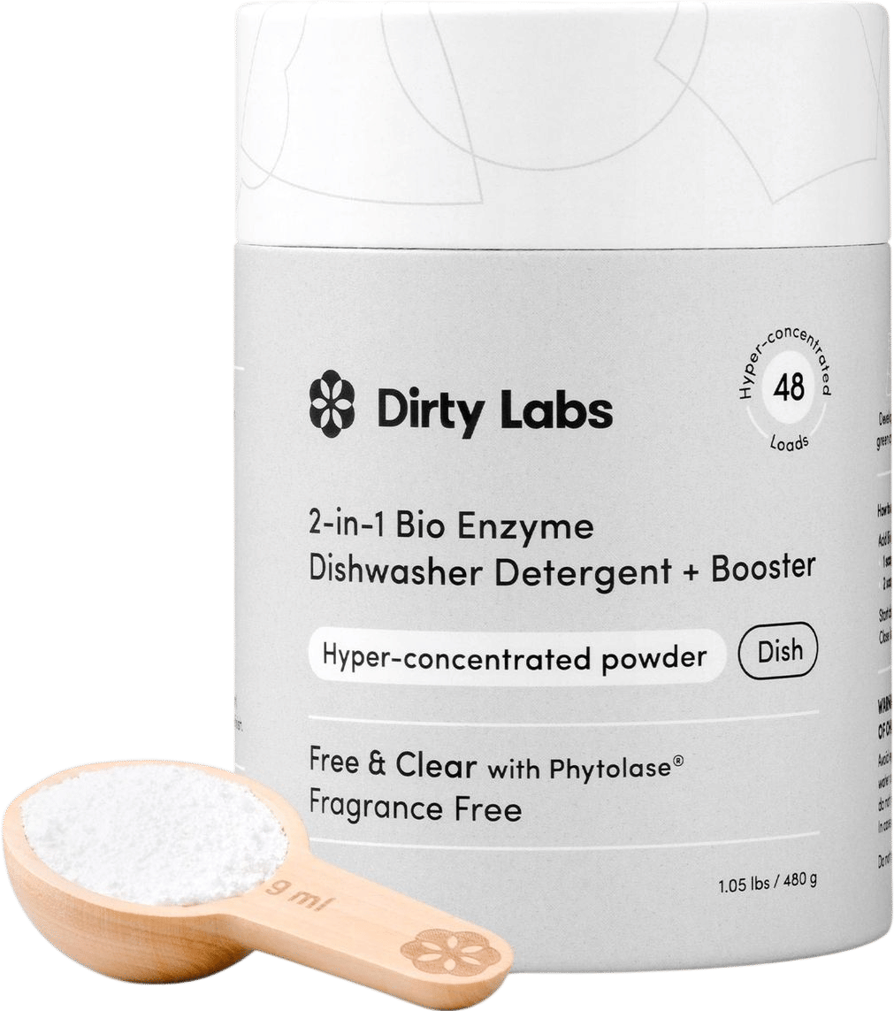 Dirty Labs 2-in-1 Enzyme Dishwasher Detergent