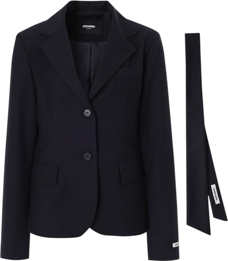 Classic Blazer & Necktie Set
