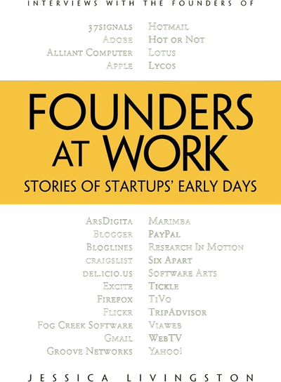 Founders at Work: Stories of Startups' Early Days