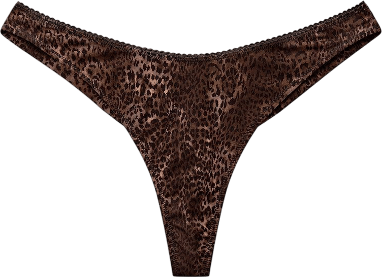 Fruity Booty Leopard Shania Thong