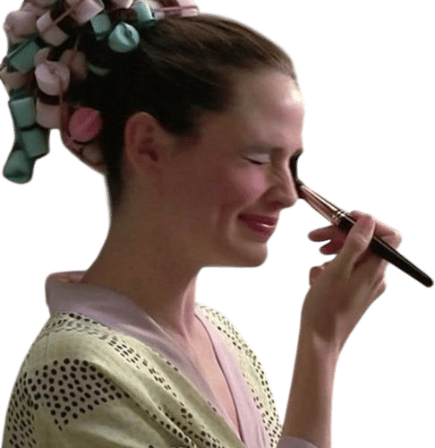 makeup routine
