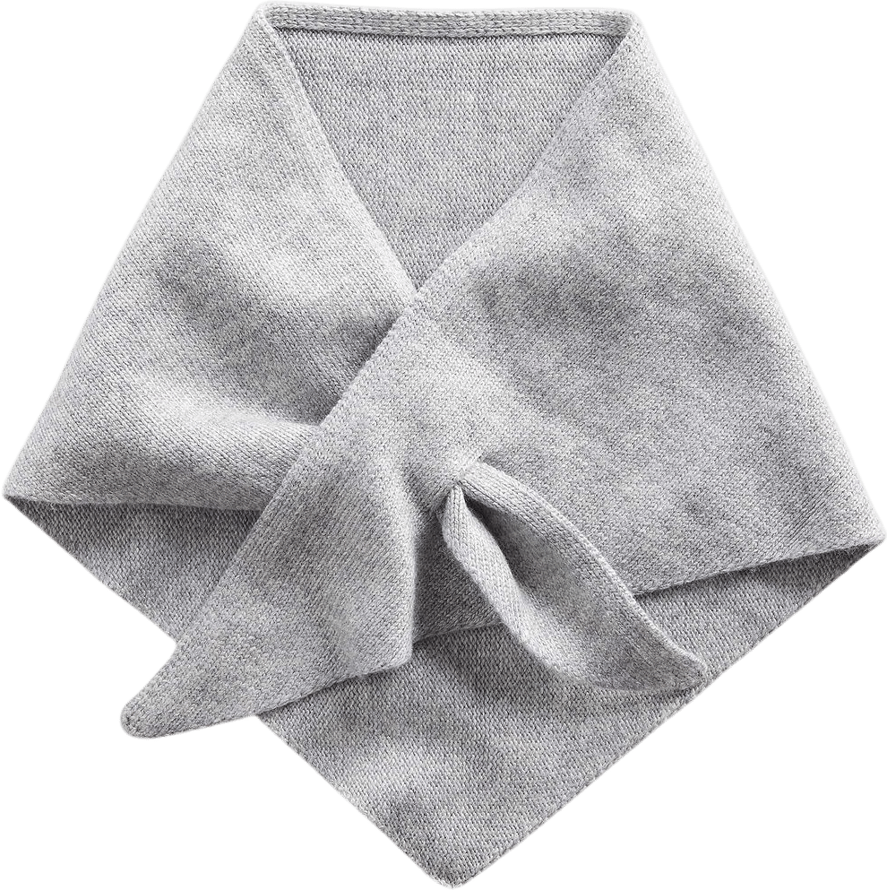 Gap Knit Triangle Scarf