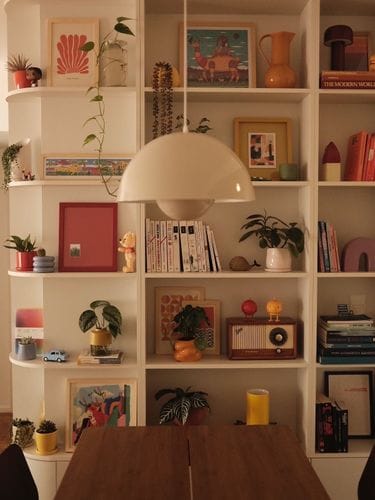 shelf styling