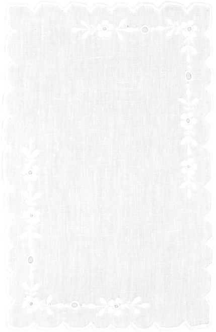 Fiorellini Hand-Embroidered Linen Cocktail Napkins (Set of 6)