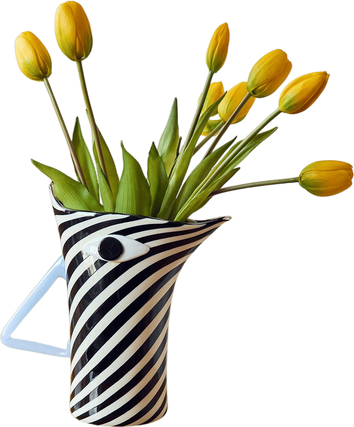 Laguna~B x Dusen Dusen Zebra Glassware