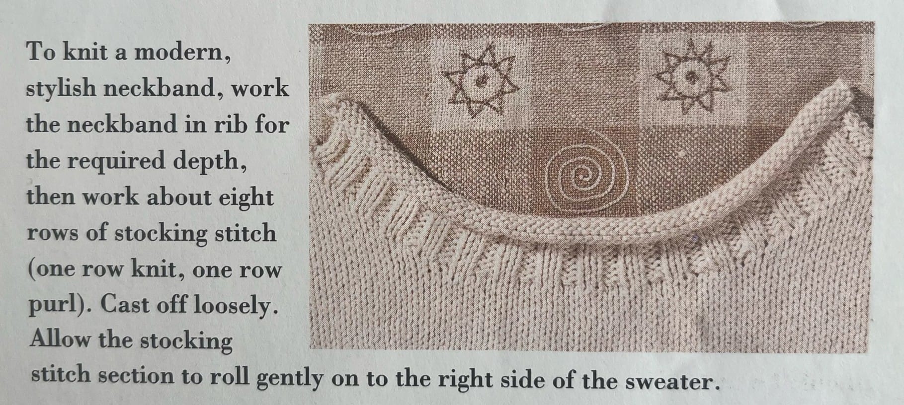 How to knit a rolled neck sweater (like the one from jcrew)