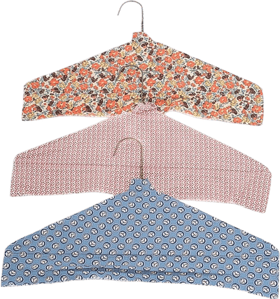 Covered Hangers Set