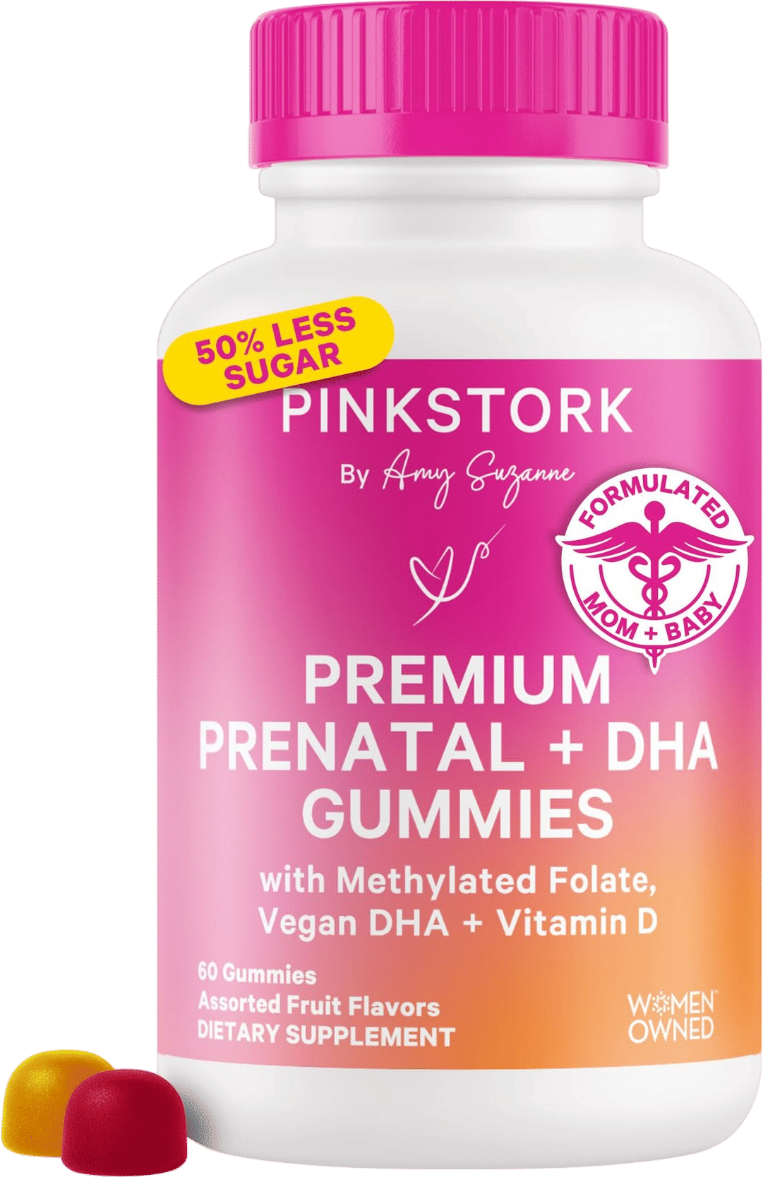 Pink Stork Prenatal Gummies