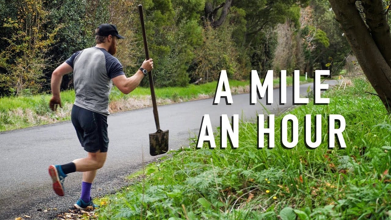 watching "a mile an hour " when i'm feeling unmotivated