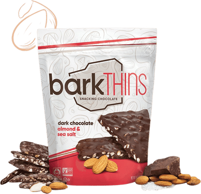 barkTHINS Dark Chocolate Almond with Sea Salt