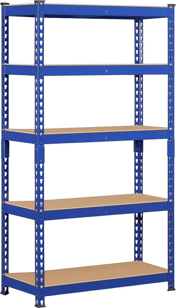 5-Tier Metal Storage Shelving Unit