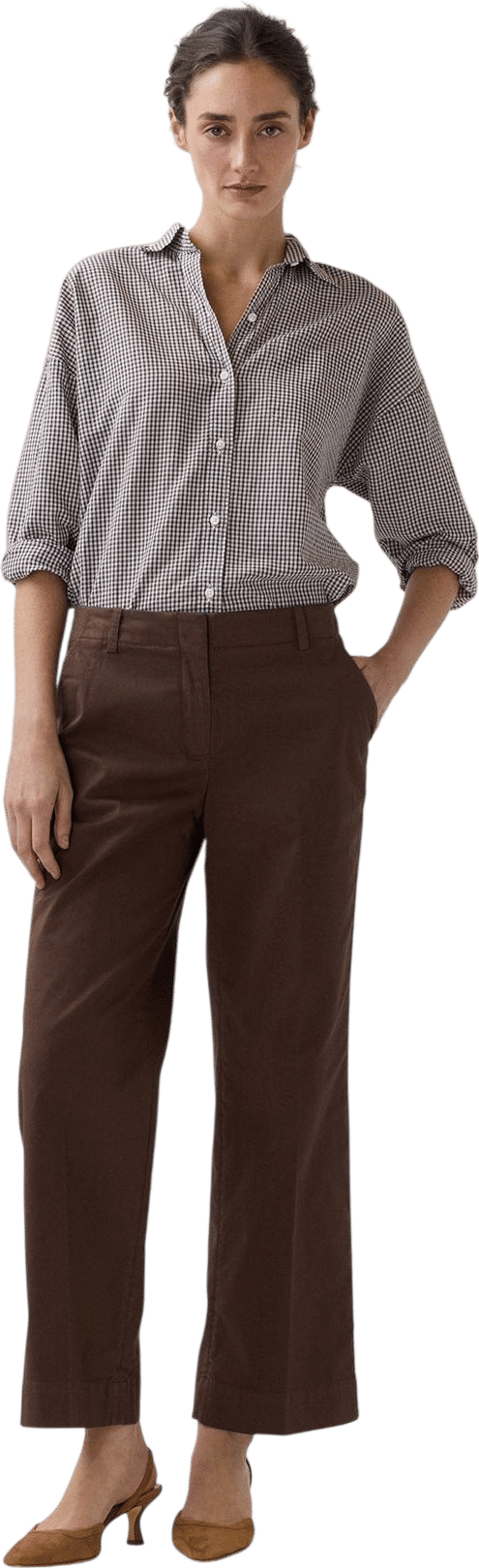 Frankie Cropped Pant (Ann Mashburn)
