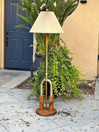 Vintage 1980s Floor Lamp