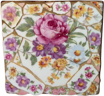 Piece by Piece coaster tile