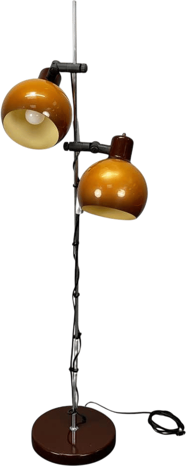 Mid-Century Floor Lamp (1970s, Hungary)