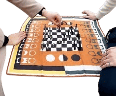 Silk Portable Chess Board