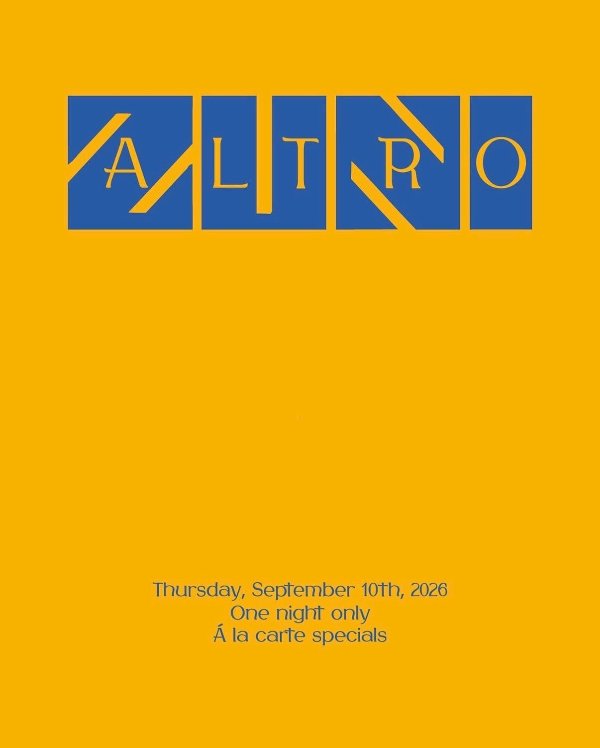 Zuni Café at Altro Paradiso