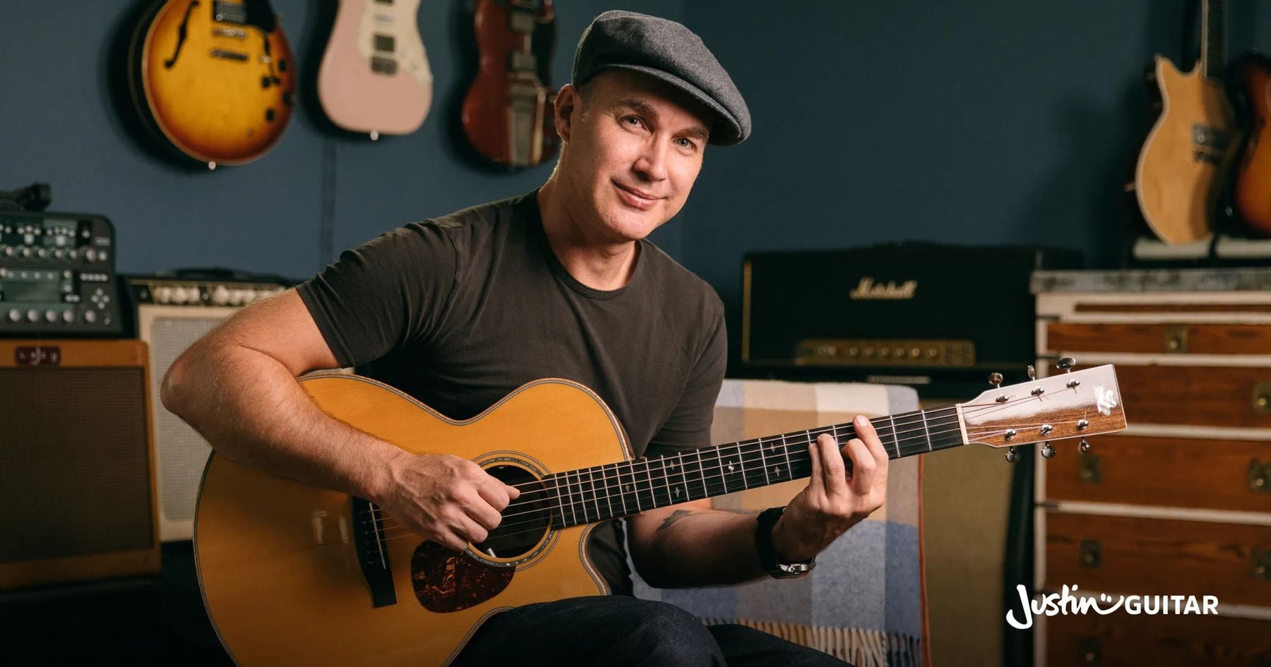 Wanted to learn guitar forever but kept starting and stopping.  I found this free course and I am really enjoying it!
