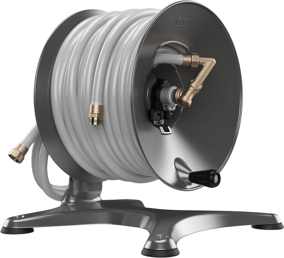 Free-Standing Garden Hose Reel