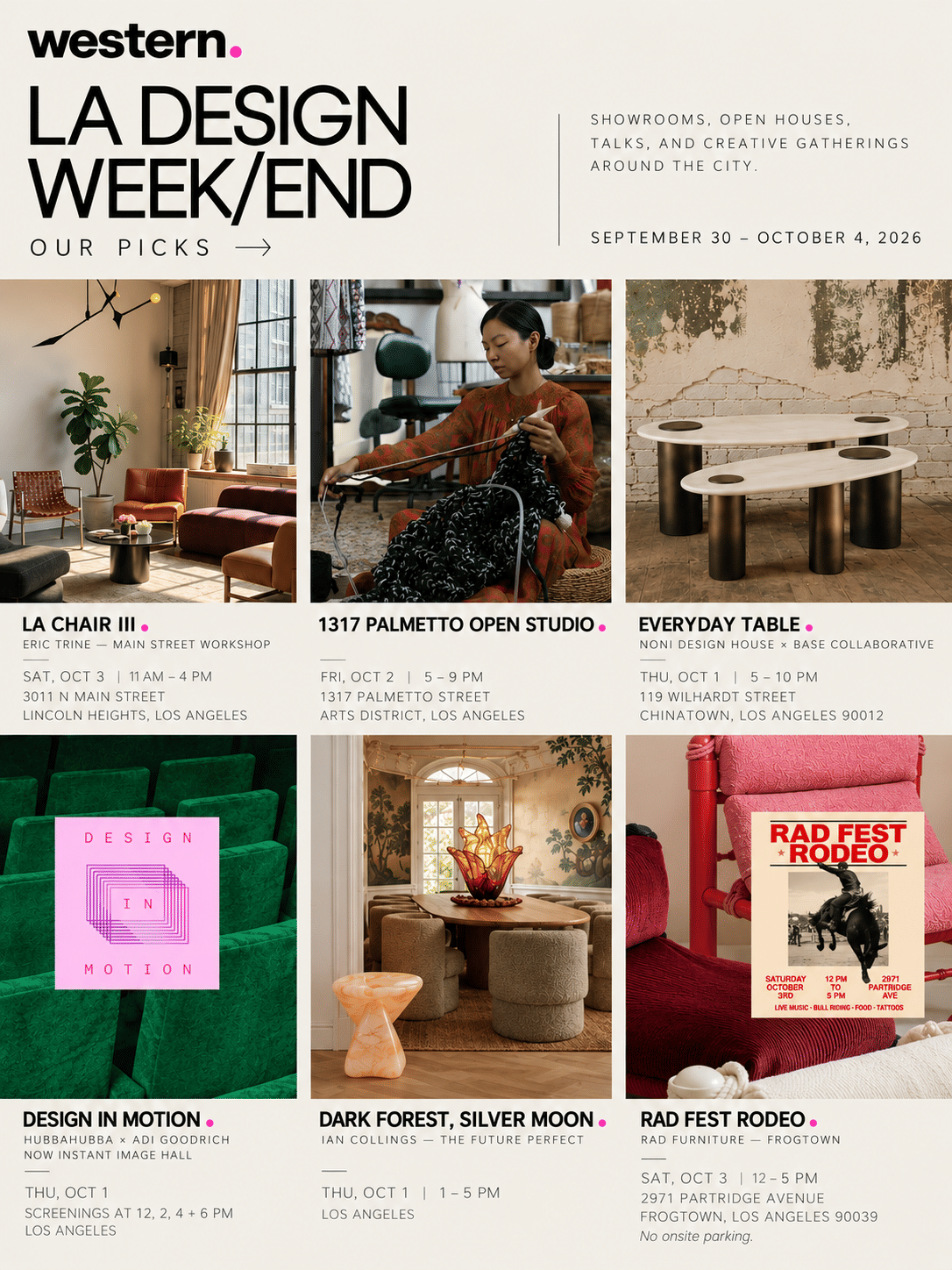 LA Design Week/end 2026