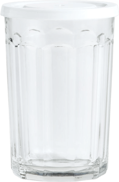 Large 19.9-Oz. Working Glass with Lid