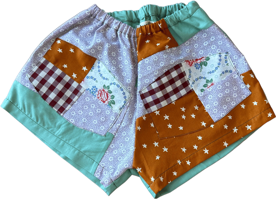 Matching Mama / Baby Patchwork Shorts