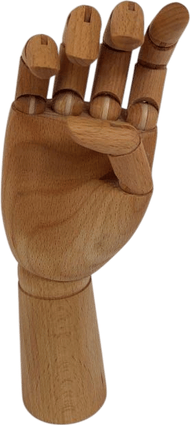 Articulated Wooden Hand Mannequin