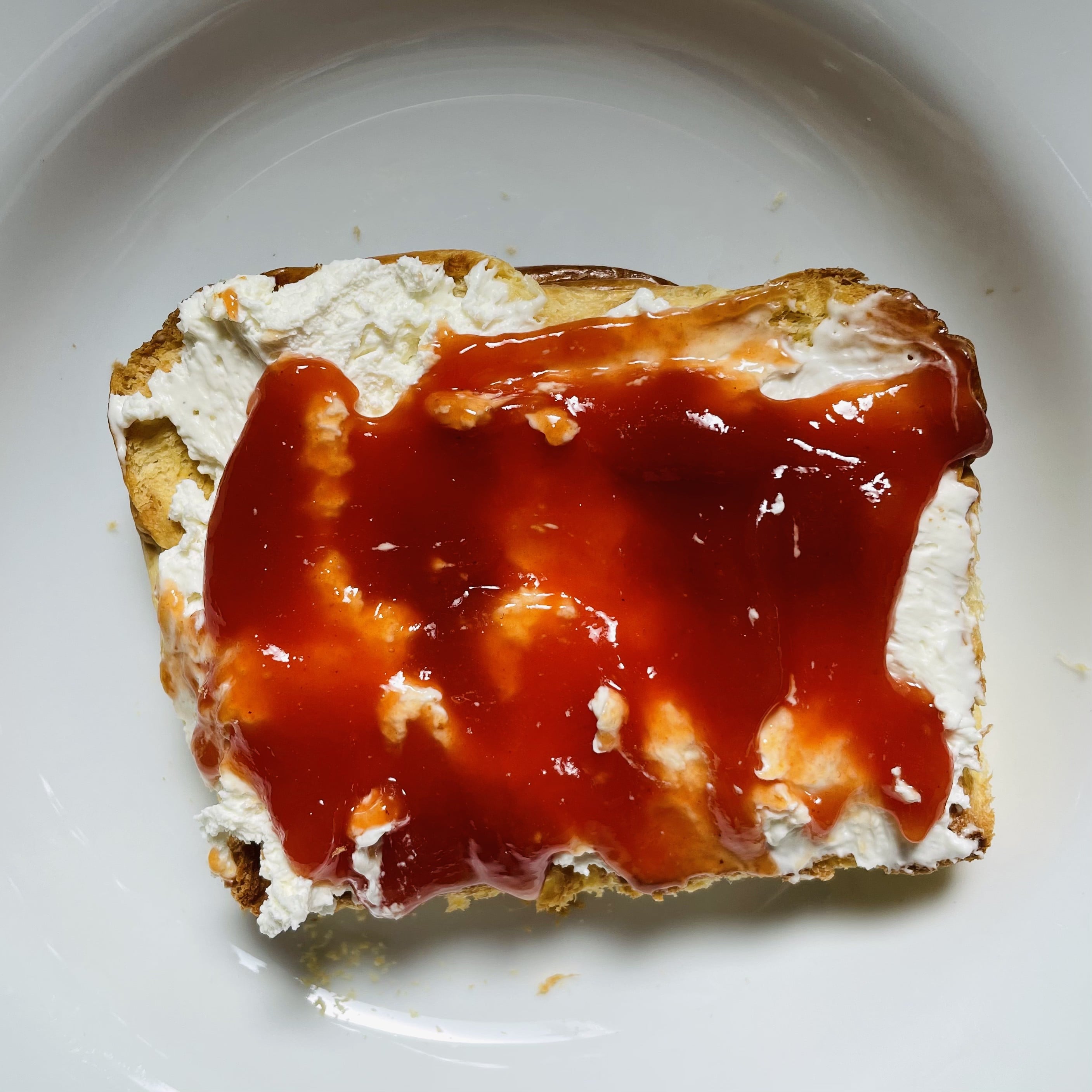 Cream Cheese and Guava Brioche Toast Recipe