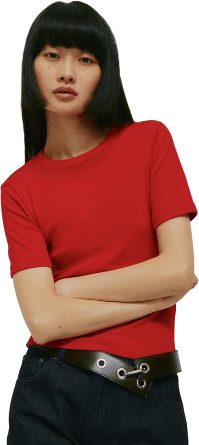 Women's Micro Rib Tee