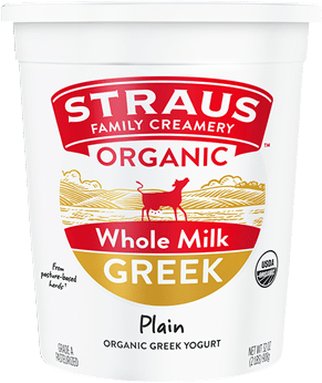 Organic Whole Milk Plain Greek Yogurt