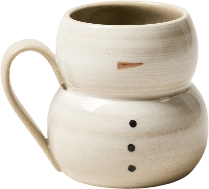 Farmhouse Pottery Collector's Edition Snowman Mug