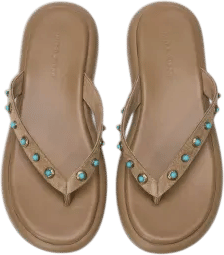 Suede Sandals