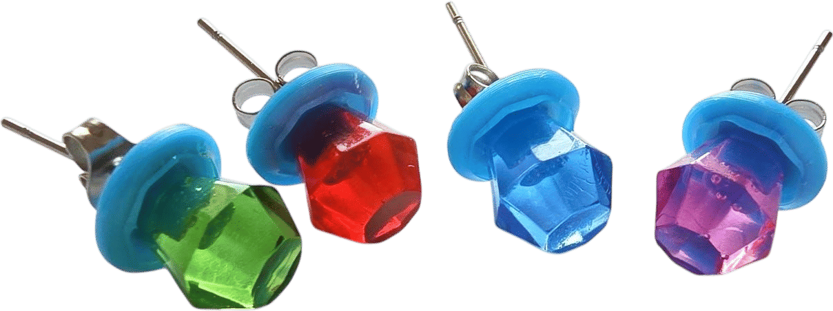 Ring Candy Earring Studs