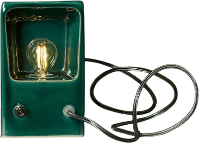 Piet Hein Eek Green Table Lamp