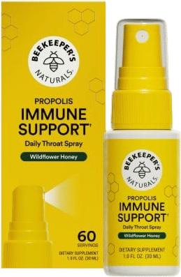 Beekeepers Naturals propolis spray. This stuff is magic