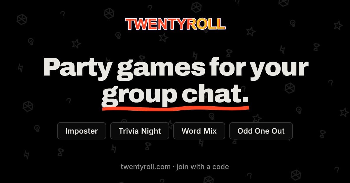 Twentyroll Trivia Games