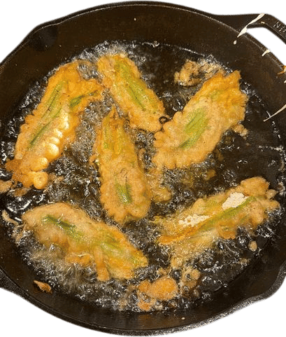 Deep frying at home