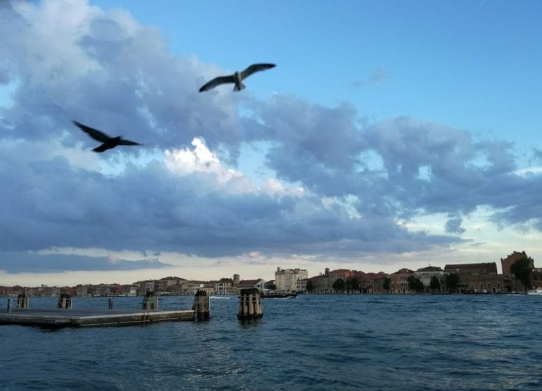 Strolling along the Zattere in Venice