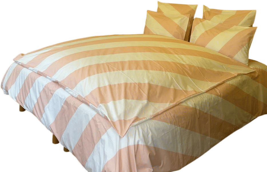 PINK ROOM EIDERDOWN COVER - 180X170CM
