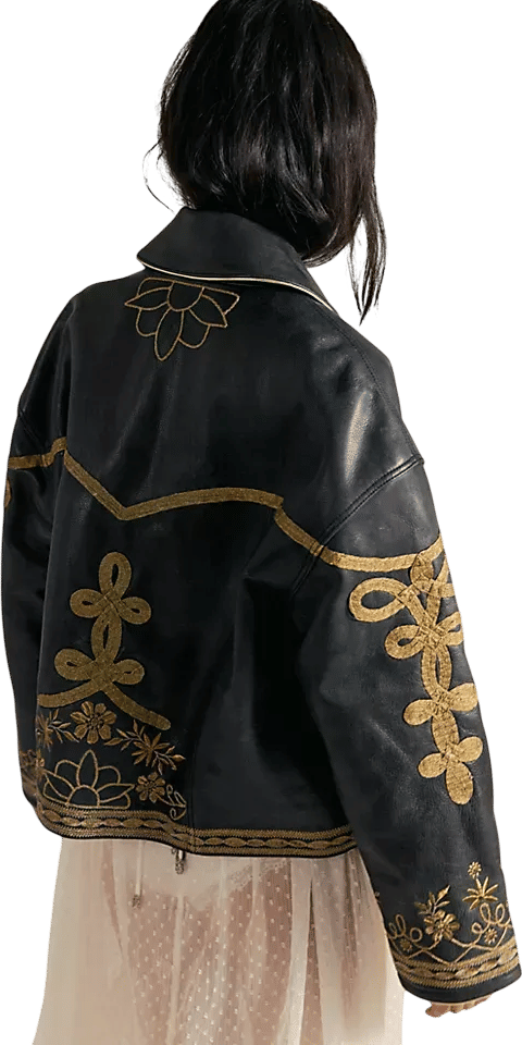 Leather Band Jacket