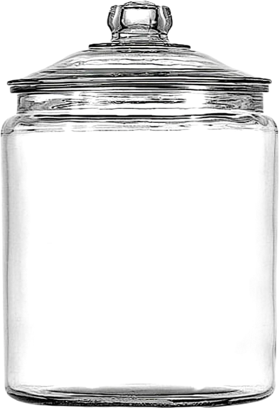 Heritage Hill Glass Jar