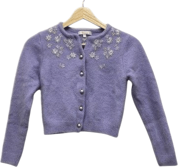 Auth agnes b - Light Purple Women's Cardigan | eBay