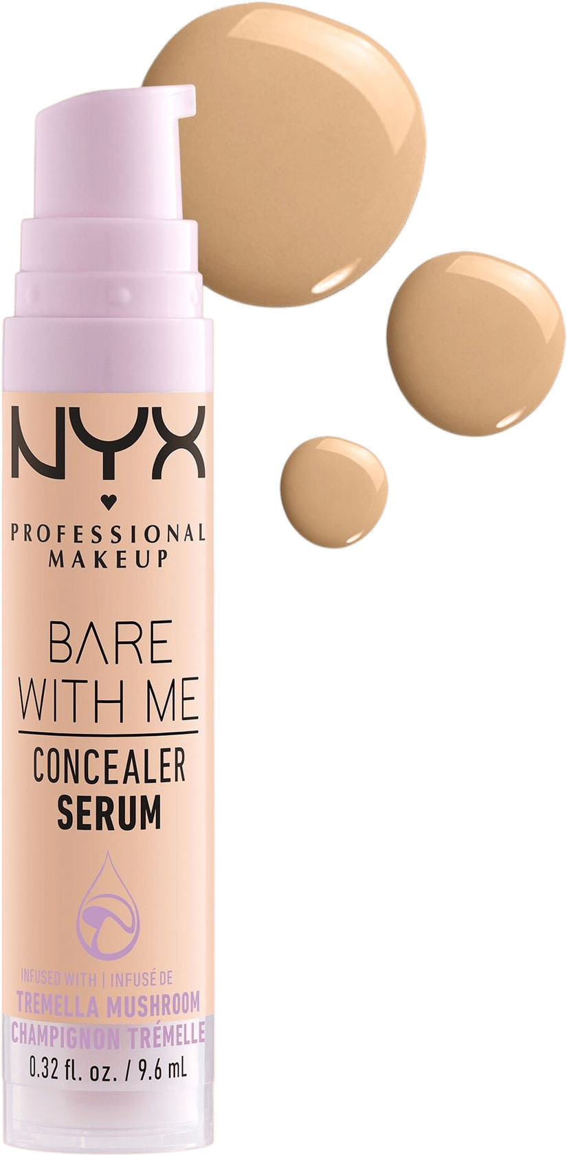 nyx bare with me concealer