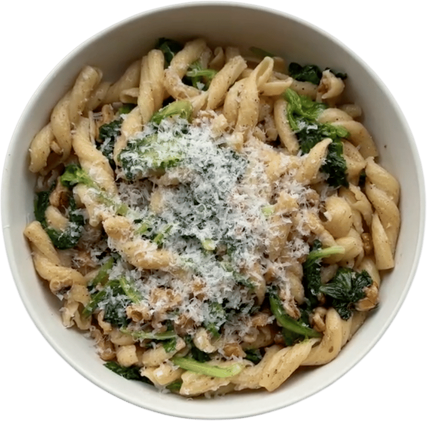 Wilted Greens Pasta Recipe