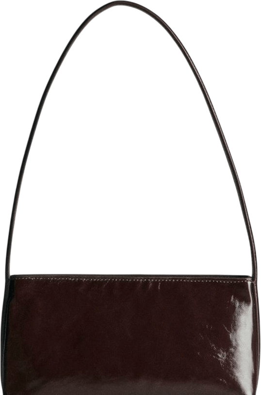 Sac Jules Chocolat Vintage Cuir bovin Sézane