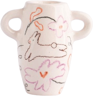 Milo Hachim Mini Vase - Bunny
