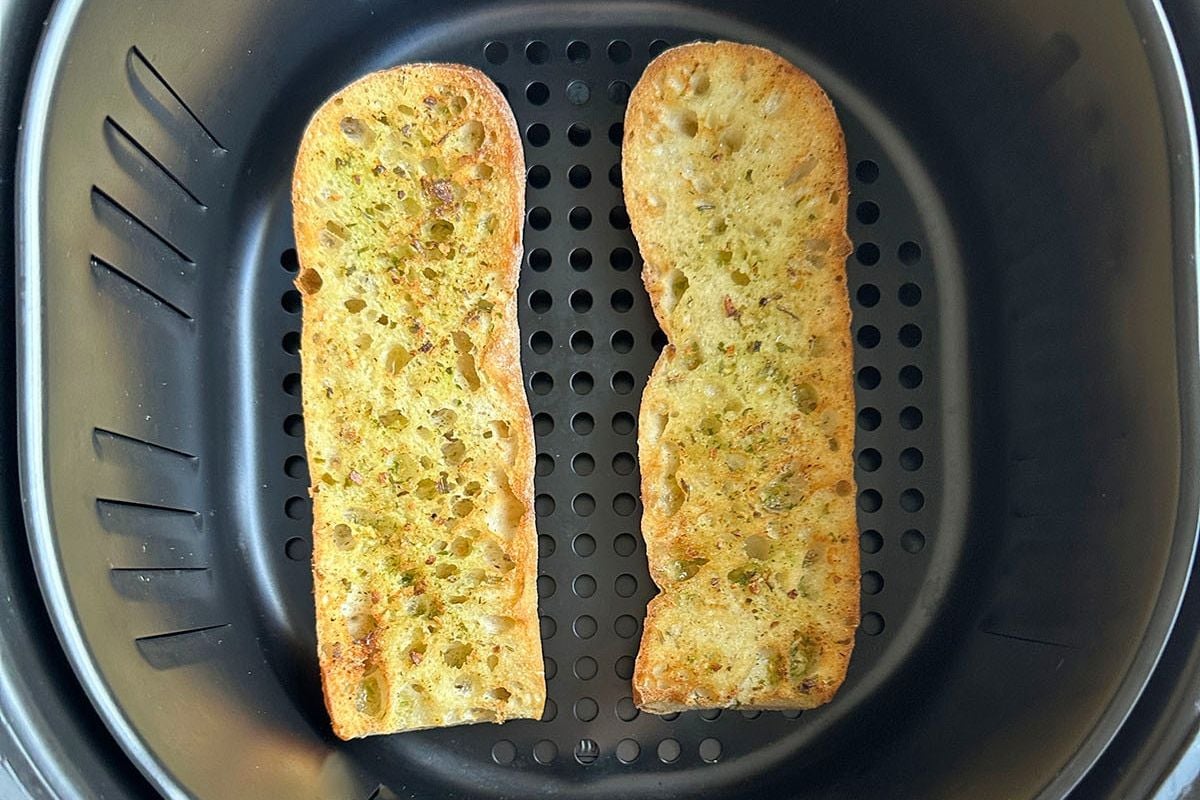 air fryer garlic bread